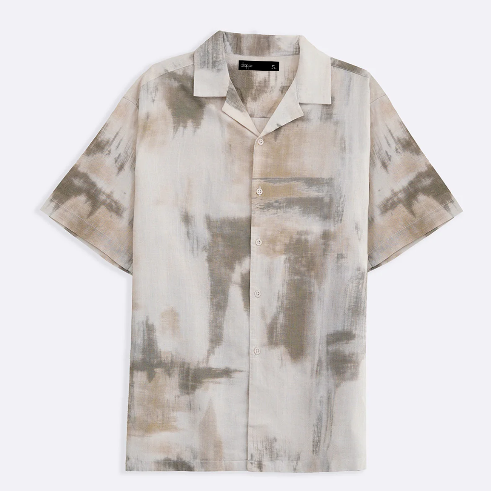 Deep Moss Printed Shirt