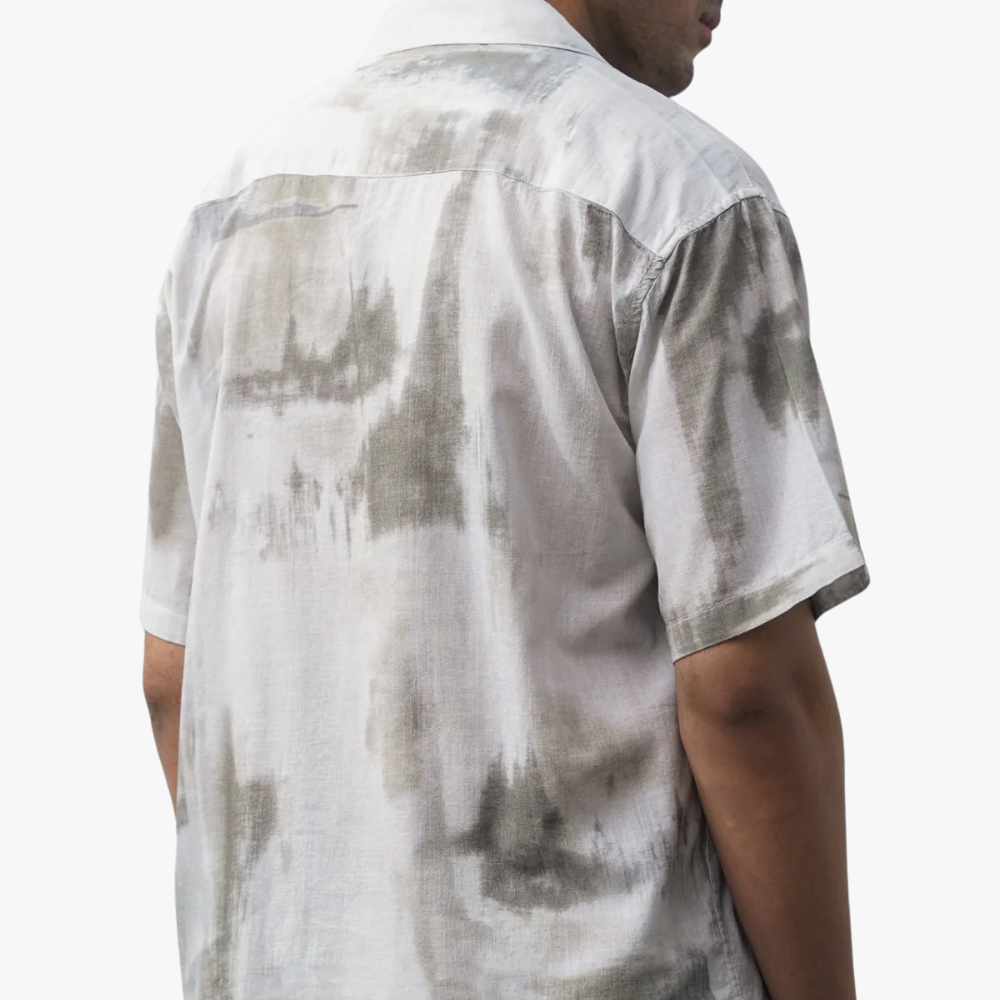 Deep Moss Printed Shirt