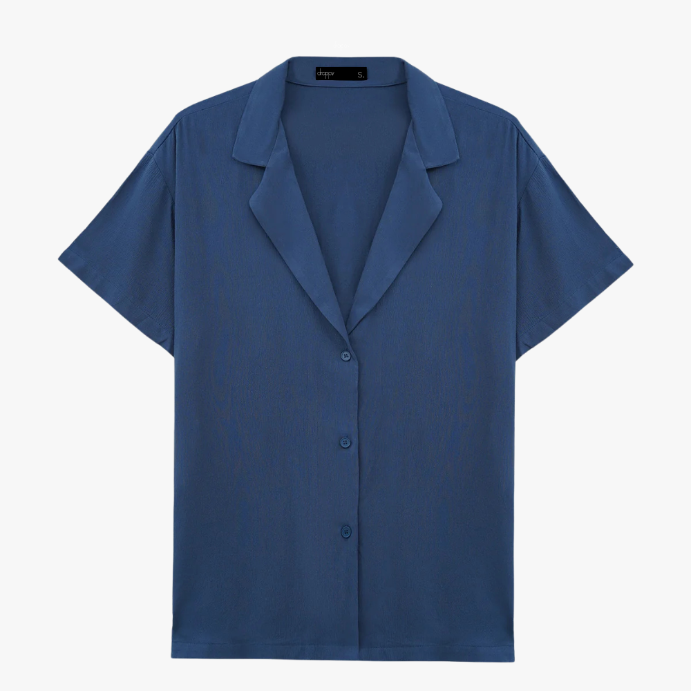TEAL SAFARI BLAZER SHIRT